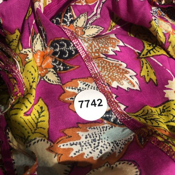 Anthropologie Drama Beach Midi Dress Multicolor Size L - Picture 15 of 15